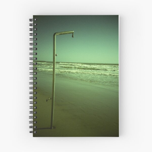 Item preview, Beach shower in surreal green 35mm xpro cross processed lomographic film lomography analog photo designed and sold by edwardolive.