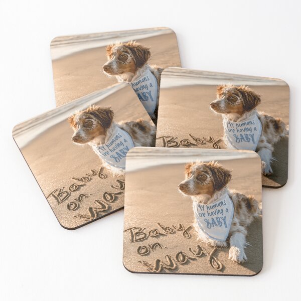 Item preview, My Humans Are Having A Baby Dog Announcement designed and sold by chase-thewave.