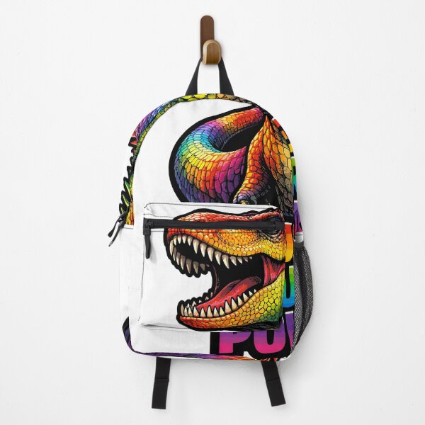 Item preview, Queersaurus Power Rainbow Dinosaur Pride LGBTQ designed and sold by No Limits T-Shirts.
