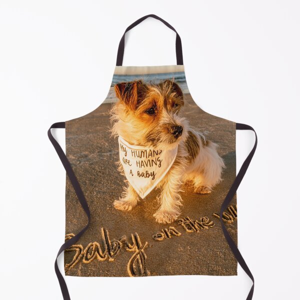 Item preview, My Humans Are Having A Baby Scruffy Dog Announcement designed and sold by chase-thewave.
