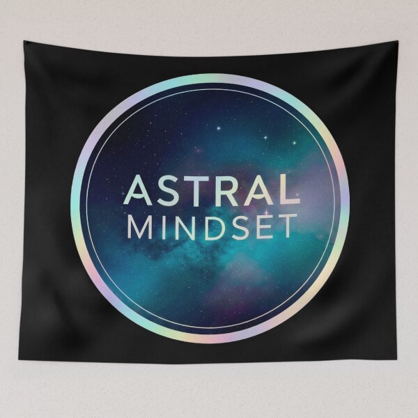 Item preview, Astral Mindset – Cosmic Brain Design | Space Consciousness & Galaxy Thinking designed and sold by Altair_.