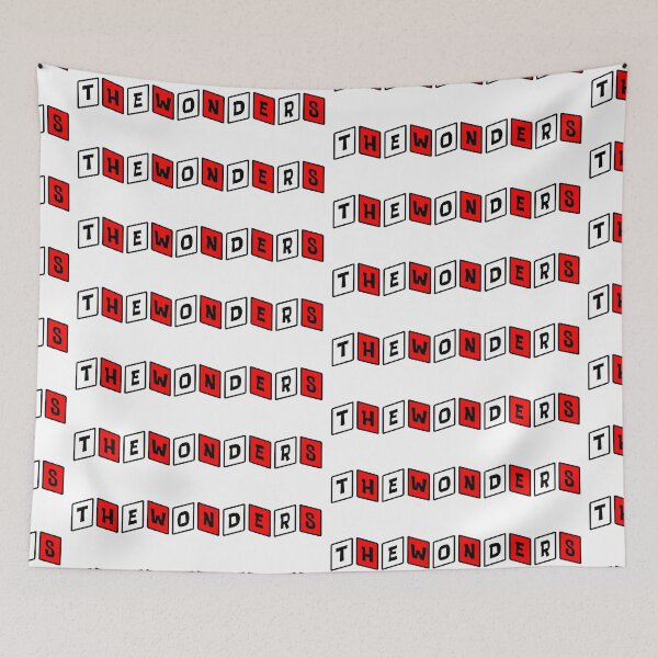 Item preview, The Wonders Tiles Red designed and sold by Normbot2000.