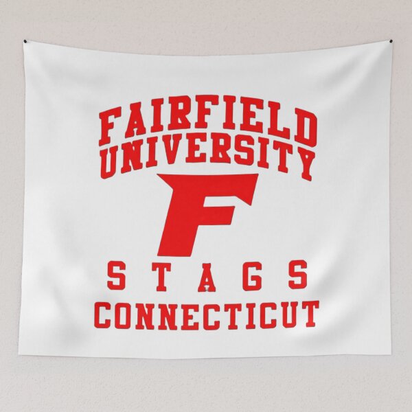 Item preview, Fairfield University Stags Connecticut Vintage Collegiate Red Black designed and sold by BLVDCOLLEGE.