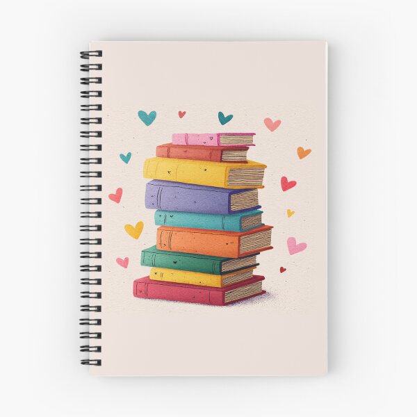 Item preview, Book Stacks designed and sold by bubblyrainbow.