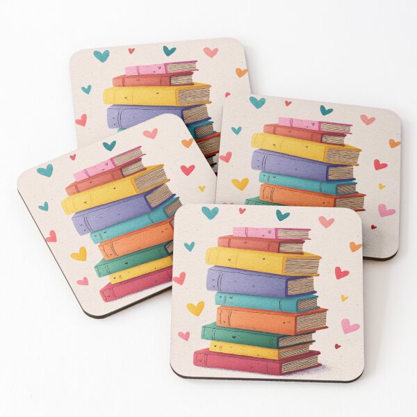 Item preview, Book Stacks designed and sold by bubblyrainbow.