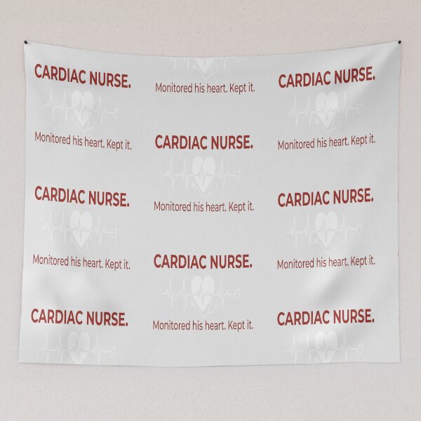 Item preview, Cardiac nurse of love with wedding humor designed and sold by BriSher.