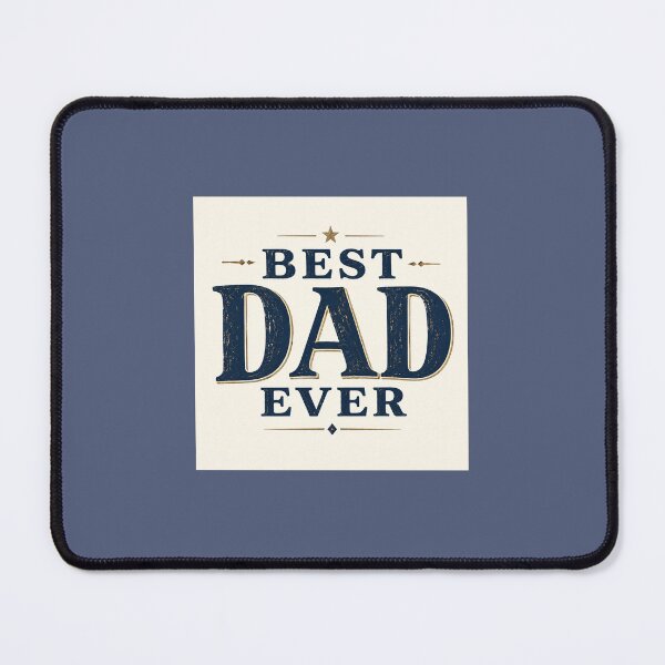 Item preview, Best Dad Ever – Vintage Typography Father’s Day Design designed and sold by Novel Works Studio.