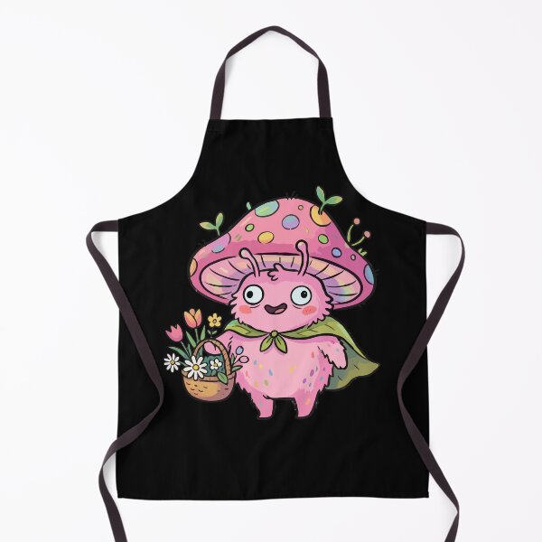 Item preview, Pink Fuzzy Botanical Entity designed and sold by Emegan Print Art.