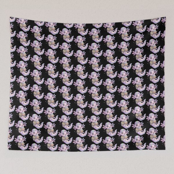 Item preview, Cozy Shimmering Aquatic Salamander designed and sold by Emegan Print Art.