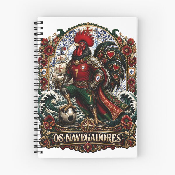 Item preview, Portugal Soccer Rooster - Os Navegadores  Vintage Portuguese Football Fan T-Shirt designed and sold by 18-30.