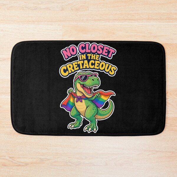 Item preview, No Closet In The Cretaceous T-Rex Pride Dinosaur designed and sold by No Limits T-Shirts.