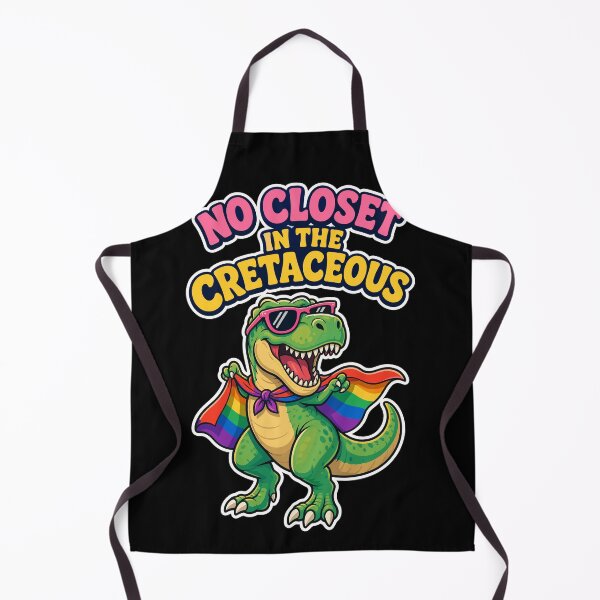 Item preview, No Closet In The Cretaceous T-Rex Pride Dinosaur designed and sold by No Limits T-Shirts.