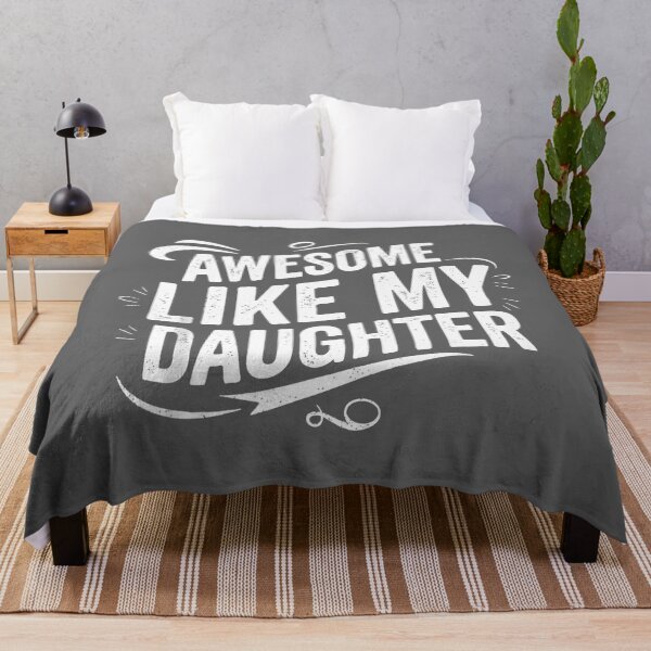 Item preview, Awesome Like My Daughter Shirt Gifts Funny Fathers Day Dad_2 designed and sold by KristineLi.