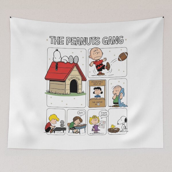 Item preview, Snoopy and Friends Vintage Comic Panel Graphic  designed and sold by DamianRoy88.
