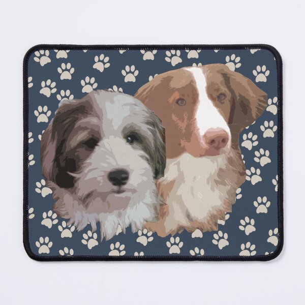 Item preview, Toller and Tibetan Terrier designed and sold by ColorfulCortex.