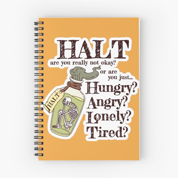 Item preview, HALT designed and sold by Escobar's Emporium of Oddities, Trifles, Baubles... and more!.