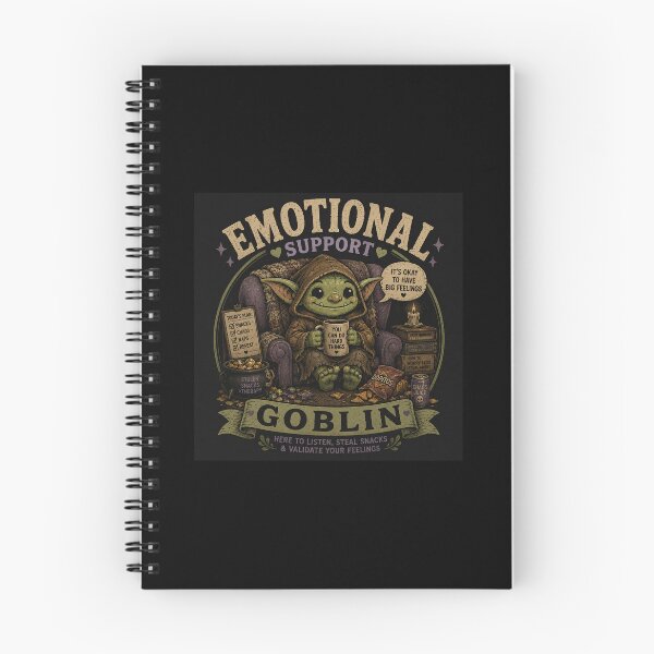 Item preview, Emotional Support Goblin Anxiety Autism designed and sold by Gory-Garments.
