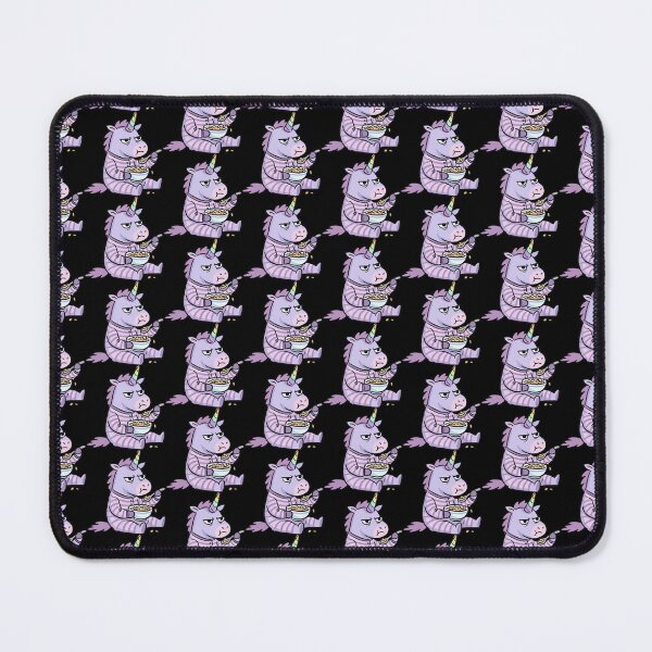 Item preview, Grumpy Lavender Equine Cereal Morning designed and sold by Emegan Print Art.