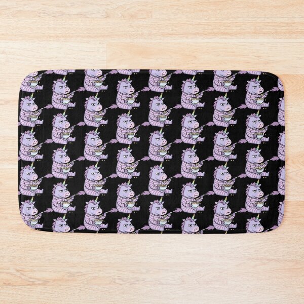 Item preview, Grumpy Lavender Equine Cereal Morning designed and sold by Emegan Print Art.