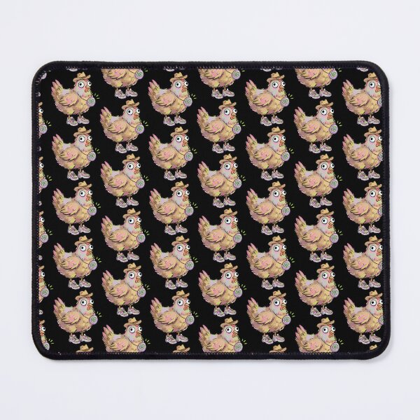 Item preview, Nostalgic Brown Hen with Retro Virtual Pet designed and sold by Emegan Print Art.