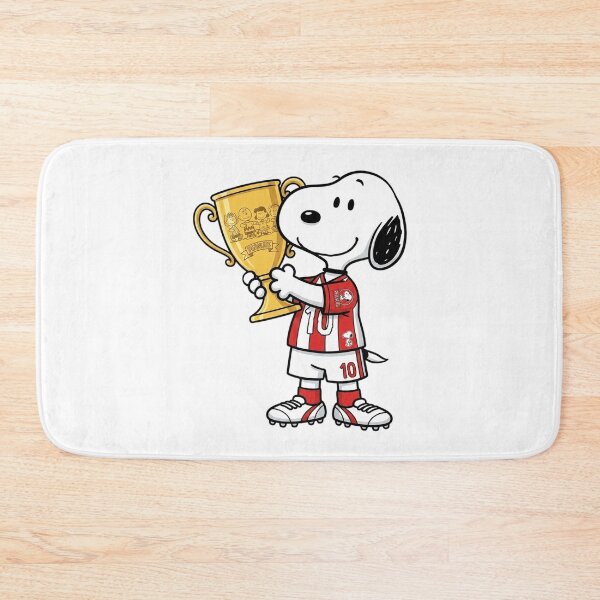 Item preview, Snoopy Soccer Champion Peanuts Gold Trophy designed and sold by DamianRoy88.