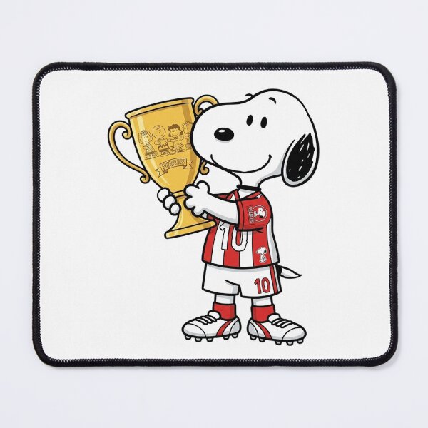 Item preview, Snoopy Soccer Champion Peanuts Gold Trophy designed and sold by DamianRoy88.