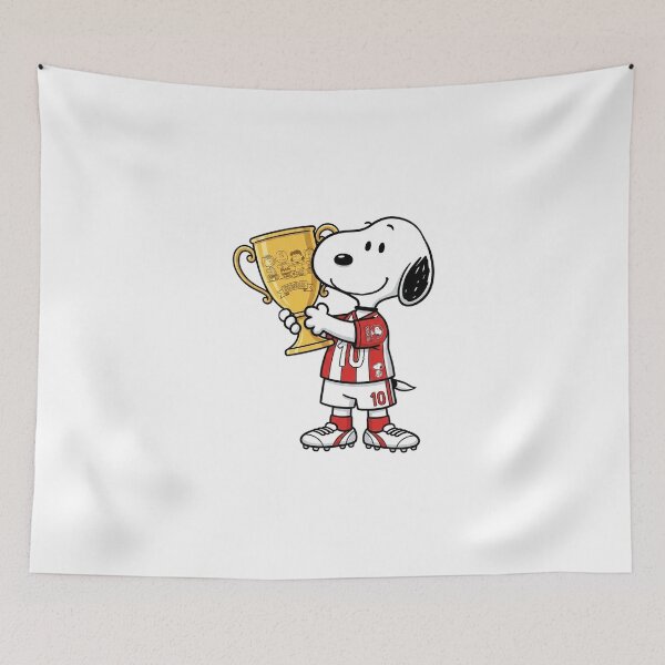 Item preview, Snoopy Soccer Champion Peanuts Gold Trophy designed and sold by DamianRoy88.