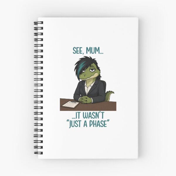 Item preview, Emo Crocodile Office Worker designed and sold by CanSparkleArt.