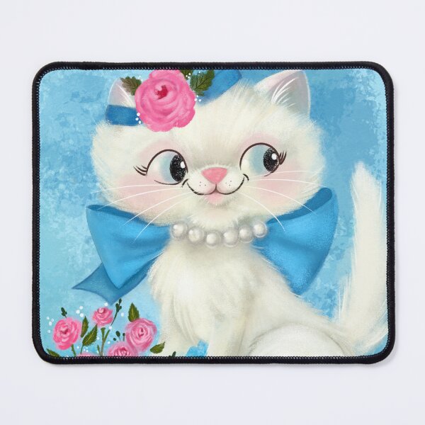 Item preview, Retro Cats June cat art designed and sold by Ash Evans.