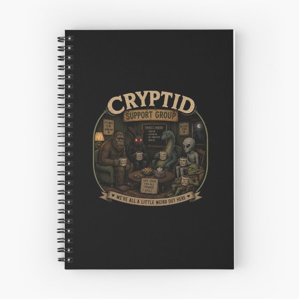Item preview, Cryptid support group it's ok to be weird designed and sold by Gory-Garments.