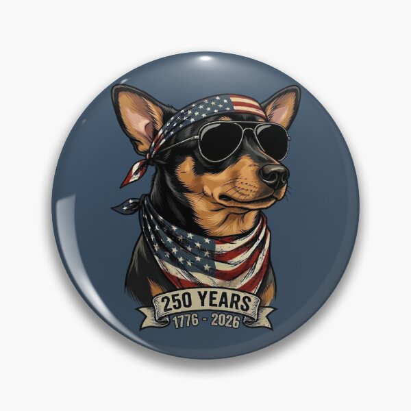 Item preview, Patriotic Dog 250th USA Anniversary 1776-2026 designed and sold by d247.