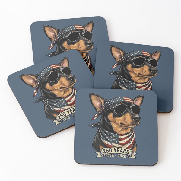 Item preview, Patriotic Dog 250th USA Anniversary 1776-2026 designed and sold by d247.