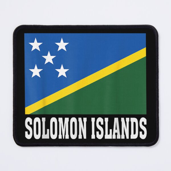 Item preview, Solomon Islands Flag designed and sold by goombi-creative.