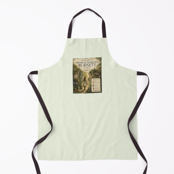 Item preview, Into the World of Frances Hodgson Burnett Secret Garden Inspired Literary Art Print with Reading List designed and sold by Novel Works Studio.