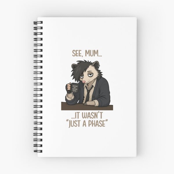 Item preview, Grunge Possum Office Worker designed and sold by CanSparkleArt.