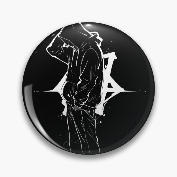 Item preview, Midnight Loneliness: Hooded Silhouette Star Emblem designed and sold by Z-RankCUSTOMS.