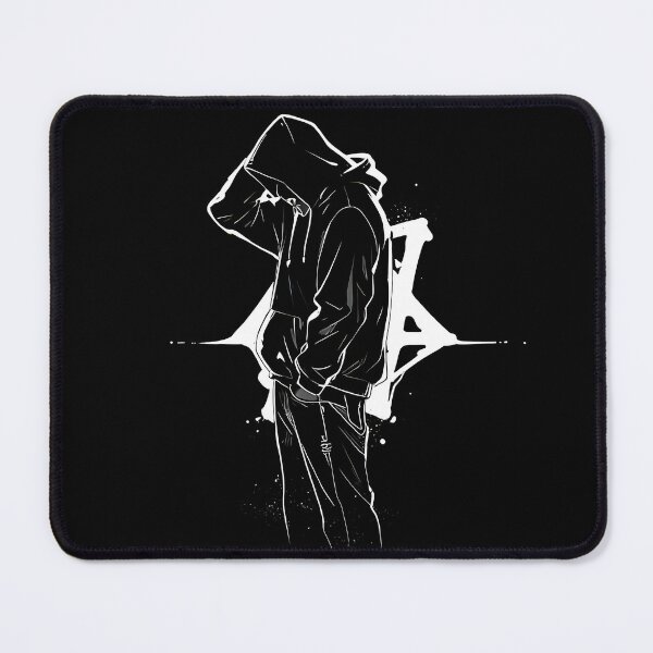 Item preview, Midnight Loneliness: Hooded Silhouette Star Emblem designed and sold by Z-RankCUSTOMS.
