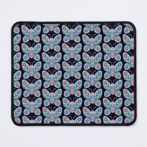 Item preview, Petal Winged Fuzzy Blue Pollinator designed and sold by Emegan Print Art.