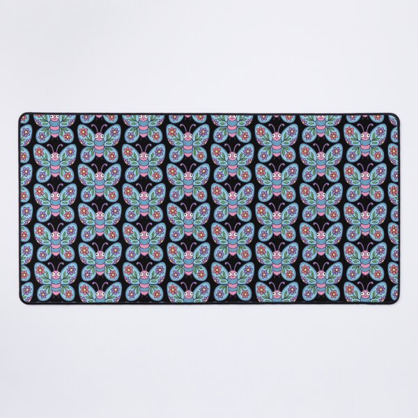 Item preview, Petal Winged Fuzzy Blue Pollinator designed and sold by Emegan Print Art.