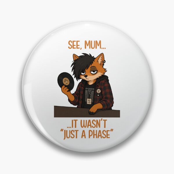 Item preview, Grunge Fox Vinyl Collector designed and sold by CanSparkleArt.