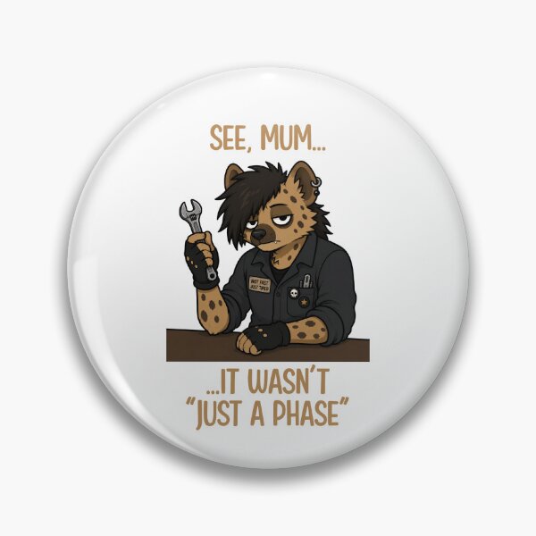 Item preview, Grunge Hyena Mechanic designed and sold by CanSparkleArt.