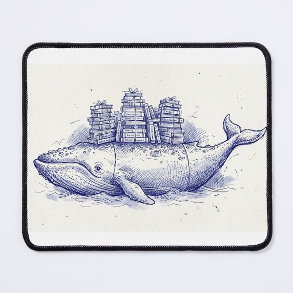 Item preview, Whale Reads Books designed and sold by Allison-Masters.