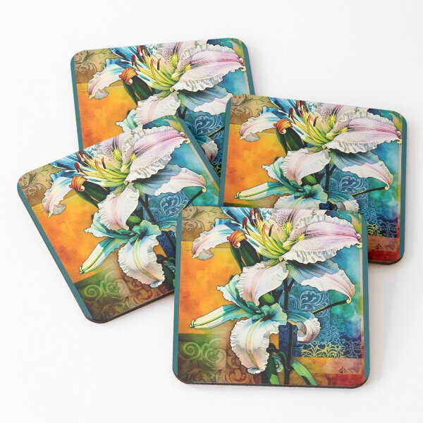 Item preview, Vintage Daylily. designed and sold by ©Janis Zroback.
