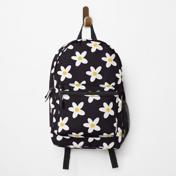 Item preview, Cute and Simple Flower (Black Background) designed and sold by KharaFox Design.