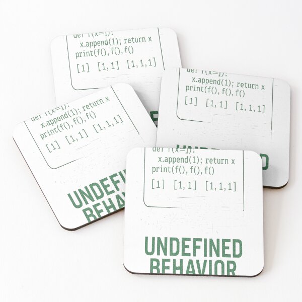 Item preview, Undefined Behavior Is My Spirit Animal designed and sold by RustyKrowbar.