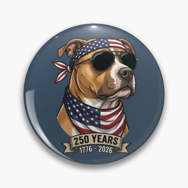 Item preview, Pitbull 250 Years US Independence 1776-2026 designed and sold by d247.
