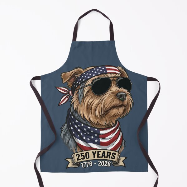 Item preview, Patriotic Yorkie Dog 250 Years USA Independence designed and sold by d247.