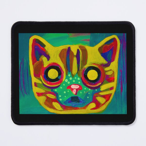 Item preview, Yellow Space Cat designed and sold by wildjellybeans.