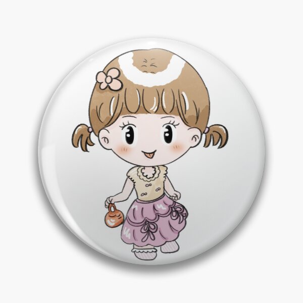 Item preview, Cute Girl Sticker designed and sold by Cubimao.