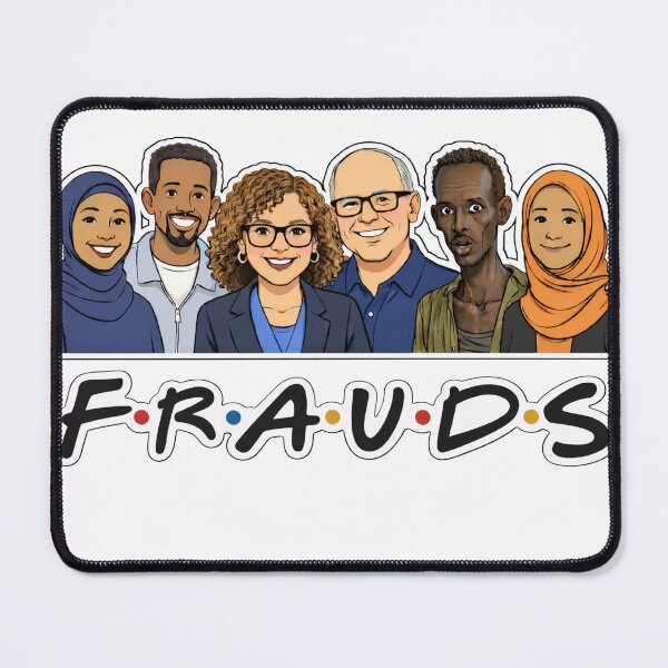 Item preview, FRAUDS – Political Parody Illustration designed and sold by InappropriatebyDesign.